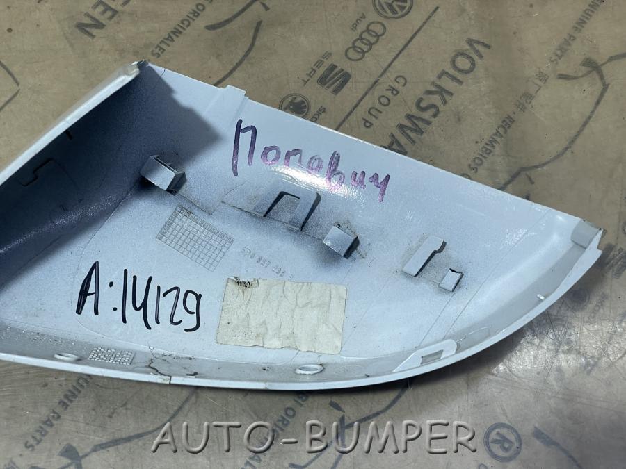 VW Polo HB 2009- Крышка зеркала правая 6R0857537BGRU 6R0857538B